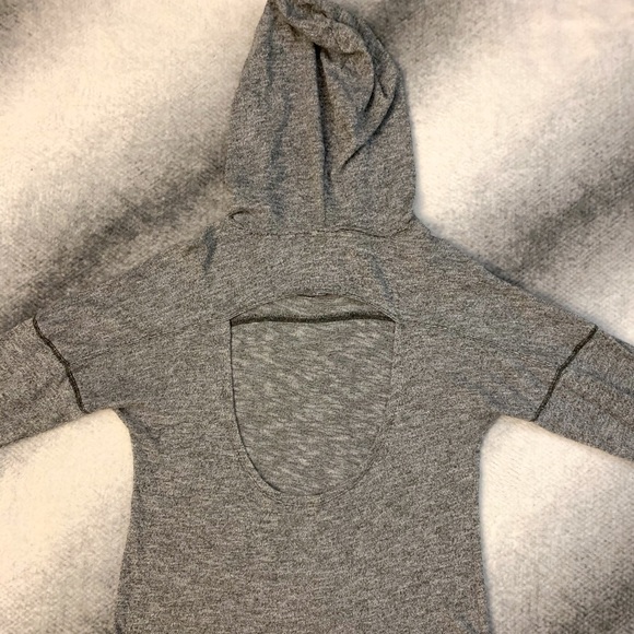 PINK Open-back Varsity Hoodie - Picture 2 of 3